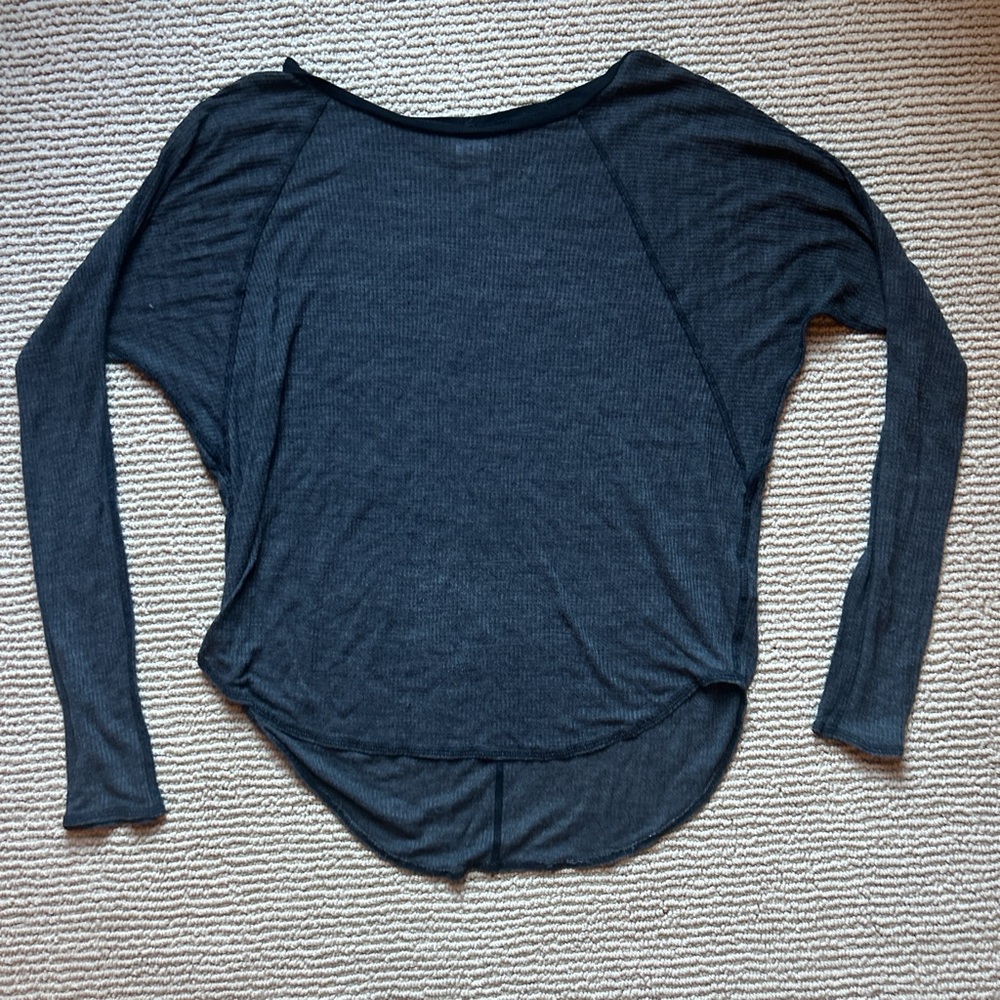 NSF Charcoal Long Sleeve Tee